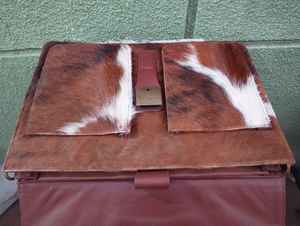 Sac à main pour ordinateur portable en cuir véritable de qualité supérieure, grande capacité, sac messager vintage authentique, sacoche de travail LPBH-0028 - Product Image 3