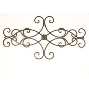 Arte Geométrico de Pared Vertical en Hierro Metálico Estilo Art Deco para Decoración del Hogar, Sala de Estar, Acabado Dorado, Decoración de Pared Colgante Hecha a Mano - Product Image 6