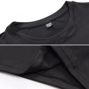 TRENDION APPARELS Men's <b>Black</b> Long Sleeve <b>Compression</b> <b>Shirt</b> Breathable Spandex/Polyester Skinny Fit Pullover Athletic Gym Wear - Product Image 5