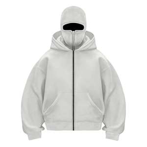 Sweat à capuche imprimé surdimensionné en polaire polyester/coton tricoté, style streetwear hip-hop pour homme, haute qualité, personnalisé, avec motif anime - Product Image 1