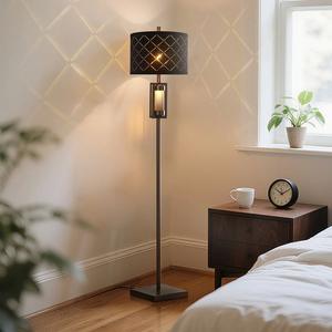 โคมไฟอ่านหนังสือแบบปรับได้พร้อมคอห่านยืดหยุ่นและฐานหนักสำหรับห้องอ่านหนังสือ - Product Image 2