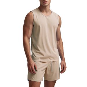 Diseñador de verano personalizado llano Casual desgaste fútbol entrenamiento a juego 2 piezas deportes conjuntos para hombre 2026 - Product Image 1