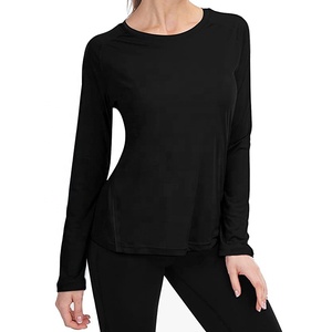 Chemises de pêche à manches longues pour femmes 2026 UPF 50 Anti-bactériennes Légères Respirantes Grandes Tailles Logo Personnalisé Soie 100% - Product Image 1