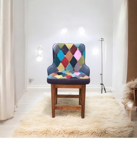 Chaise de direction en cuir pleine fleur avec structure en bois pour bureaux, salles d'attente, cabines de direction et salles à manger – Chaise visiteur à prix de gros - Product Image 6