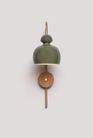 Lampe murale LED moderne de haute qualité en fer et bois, style côtier, abat-jour écologique blanc cassé, intensité réglable, pour la maison, le bureau, les mariages et les fêtes