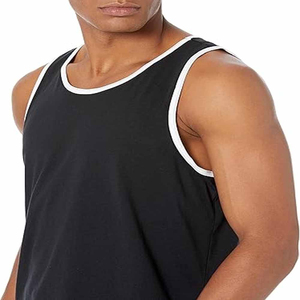Débardeur sans manches pour hommes, T-shirt décontracté, Sweat à capuche de couleur unie, T-shirt à lacets, Sweat-shirt Hip Hop pour hommes, Gilet de sport pour hommes - Product Image 5