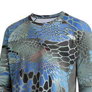 Chemise de pêche à séchage rapide, respirante, légère, protection UV, vêtements de pêche en plein air, manches longues, tissu anti-humidité - Product Image 4