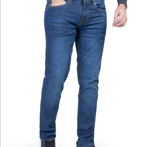 <b>Men</b> Slim Fit Denim <b>Jeans</b> High Quality Cotton Solid Pattern Breathable Mid Waist Straight Style Casual Pants <b>for</b> Summer Winter - Product Image 6