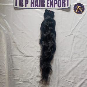 Pelo indio Natural 100%, trama doble a granel, alta calidad, recto Natural, ondulado, rizado, cabello humano crudo, onda del cuerpo, rizado recto - Product Image 4