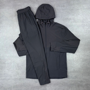Factory Wholesale <b>Men's</b> Windbreaker Tracksuit – Outdoor Running & Cycling Windproof Tracksuit, Custom OEM Sportswear Supplier - Product Image 3