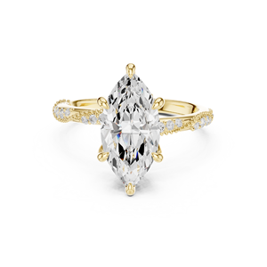 Bijoux Garden Grove Set de bagues de mariée traditionnelles en or 14K - Product Image 2