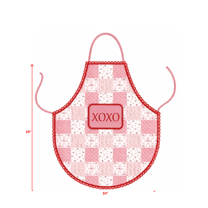 Beautiful Printed Valentine Design <b>Kitchen</b> <b>Apron</b> With Patch Work Design <b>Kitchen</b> <b>Apron</b> for Hot Sale - Product Image 6