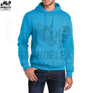 Sudaderas con capucha 100% algodón unisex, sudadera personalizada para hombre, conjunto de dos piezas para deportes al aire libre, sudadera informal para hombre - Product Image 3