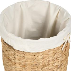 Juego de 2 cestas de almacenamiento de agua de Jacinto, organizador de ropa decorativo para el hogar, venta al por mayor de Vietnam - Product Image 3