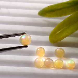 10mm Natural Welo Ethiopian Opal Smooth Round <b>Balls</b> Healing <b>Spheres</b> Loose Gemstone Jewelry Making Wholesale Lot - Product Image 3