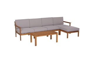 Juego otomano de madera de acacia | Duradero, cómodo y versátil | Para jardines, patios y patios | Proveedor de Vietnam - Product Image 6