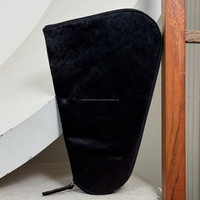 Fabricant Design personnalisé en cuir de vachette véritable étui de transport dissimulé pour pistolet pochette tactique chasse fermeture éclair sacs pour armes de poing