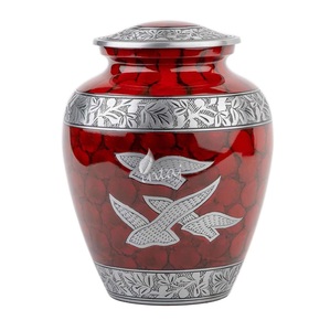 Urna Funeraria de Metal Premium para Cenizas de Adultos con Cierre Hermético y Forma Atemporal para una Memoria Digna - Product Image 1