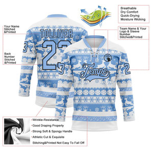 2027 New Design Your Own Style New Arrival Fashionable <b>Ice</b> Hockey Jersey In Hot Selling <b>Ice</b> Hockey Jersey - Product Image 2