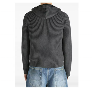 Sudadera con Capucha Clásica para Hombre, Personalizada OEM, con Textura Práctica, Duradera, Holgada y Cómoda, Diseño Bordado con Cierre Bidireccional - Product Image 1