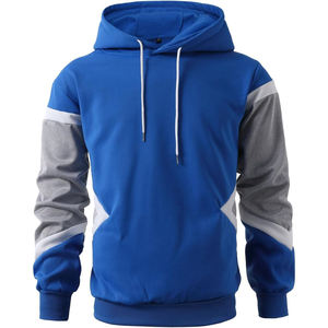Nouveau Hoodie Tendance Homme Décontracté à Capuche Haute Qualité Printemps 100% Coton Surdimensionné Doublé Broderie Lettres Grandes Tailles - Product Image 1
