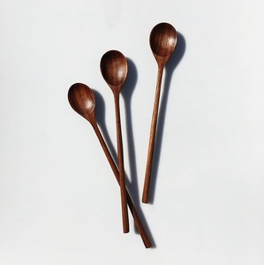 Nuevos Accesorios de Cocina, Utensilios de Madera de Teca, Cuchara de Madera con Logotipo Personalizado para Utensilios de Cocina Antiadherentes, Cocina y Hogar - Product Image 5