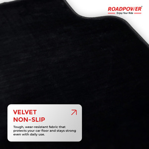 Alfombrillas Universales para Auto ROADPOWER (RP-MAT-130), Color Negro Premium, Resistentes, Impermeables y Fáciles de Limpiar - Product Image 2