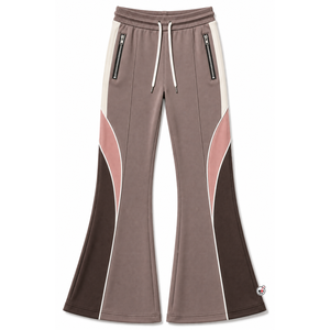 <b>Wholesale</b> High Quality Breathable Drawstring Mens Sports Travel <b>Flare</b> Pants With Side Stripes Casual Autumn Wear Knitted Fabric - Product Image 3