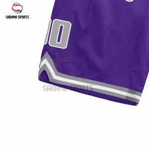 Shorts de basket-ball professionnels en tissu mesh respirant, prix de gros pour les achats en vrac - Product Image 3