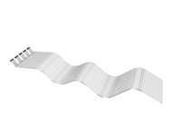 Écran flexible de transparence élevée d'affichage à LED du film P10 pour la publicité en verre de construction de mur rideau