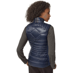 Gilet matelassé court d'hiver pour femme, col montant, sans manches, fermeture éclair, réversible, respirant - Product Image 5