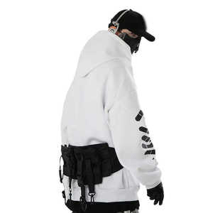 Sudadera con Capucha de Estilo Urbano para Hombre, Sudadera Gráfica de Gran Tamaño para Venta al por Mayor de Ropa Personalizada - Product Image 4