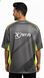 Camiseta Urbana de Corte Regular con Sublimación para Hombre, Ropa Casual de Moda, Poliéster/Algodón, Transpirable y de Secado Rápido - Product Image 4