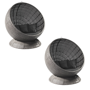 เก้าอี้หวายกลางแจ้งสำหรับระเบียงสระว่ายน้ำเฟอร์นิเจอร์ดี - Product Image 3