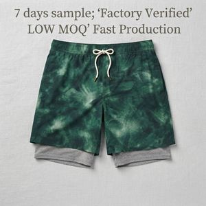 Men's Floral Print <b>Board</b> <b>Shorts</b> Mid Waist Drawstring Quick Dry Sport Casual Swimwear <b>Short</b> Length Knitted Spandex Material - Product Image 3