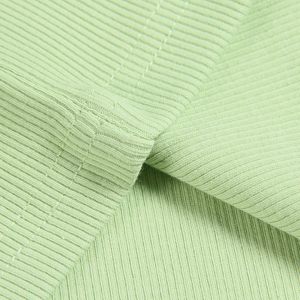 Débardeur de course côtelé en coton pour femme, imprimé personnalisé, sans manches, sexy, respirant, séchage rapide, écologique - Product Image 4