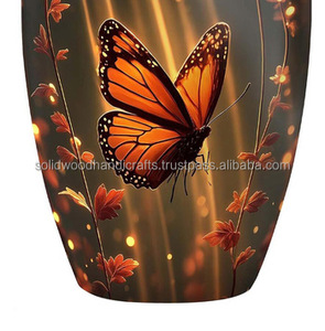 Urnes funéraires décoratives en laiton de haute qualité, faites à la main, pour hommes et femmes. - Product Image 6