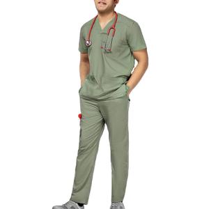 Tenues médicales en tissu extensible faciles à porter, nouvelles tenues médicales tendance, anti-transpiration, uniformes médicaux de qualité supérieure pour hôpital 2026 - Product Image 2