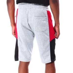 Pantalones cortos de sudor de corte regular personalizados para hombre, pantalones cortos de talla grande para hombre, pantalones cortos de sudor básicos de cintura elástica de algodón de secado rápido para hombre - Product Image 6