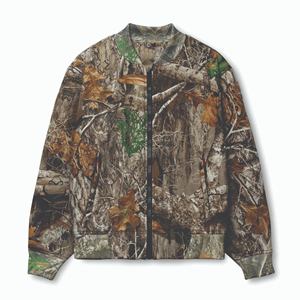 Custom Premium Camouflage Bomber <b>Jacket</b> Men Street Style <b>Zip</b> <b>Up</b> Casual Outerwear - Product Image 2
