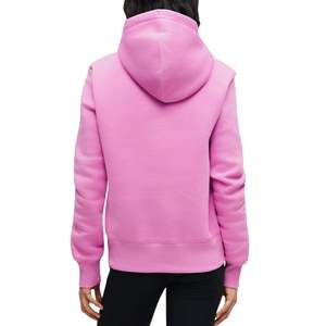 Sudadera con Capucha Rosa Personalizada al por Mayor para Mujer, Sudadera Casual de Forro Polar con Manga Larga y Bolsillo Canguro, Top con Capucha para Invierno, Ropa de Moda - Product Image 5