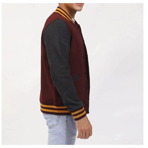 STARGAZE SPORTSWEAR OEM Manufacturer High Quality <b>Men</b> <b>Baseball</b> Letterman Varsity <b>Jacket</b> Spandex/Organic Cotton Waterproof - Product Image 5