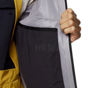 Chaqueta Cortavientos para Hombre, Elegante, Tejido Impermeable, Cierre de Cremallera, Servicio OEM, para Uso Casual, Viajes, Actividades Diarias al Aire Libre, Invierno - Product Image 4