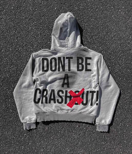 Sudadera con capucha urbana con cremallera al por mayor |   Proveedor de Ropa Urbana Personalizada de Gran Tamaño para Hombre, 100% Algodón Grueso para Invierno - Product Image 2