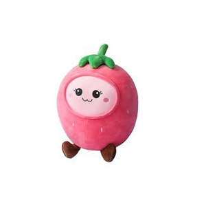 Cute Strawberry Plush <b>Toy</b> <b>Soft</b> <b>Stuffed</b> Animal for Kids Age 0 to 24 Months Unisex - Product Image 1