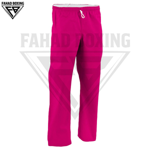 Ropa de Karate y Artes Marciales de Color Rosa, Diseño Único y Cómodo, Hecho en Pakistán, Precio al por Mayor, Impreso en Poliéster y Algodón - Product Image 3