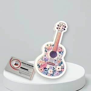 Organizador de Maquillaje y Herramientas de Extensión de Pestañas de Acrílico Sólido con Diseño de Mariposa y Flor, Paleta de Diamantes para Artistas y Salones - Product Image 2