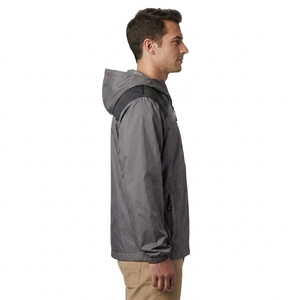 Men <b>Windbreaker</b> Jacket Lightweight Breathable Waterproof Windproof Outdoor Hooded Sports Running Hiking <b>Camping</b> Travel Jacket - Product Image 3