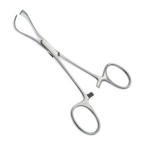 Pinzas de sujeción para esponjas Foerster con anillo dentado, instrumento quirúrgico de acero inoxidable, modelo OEM ASI-AW-SC-00030, cirugía plástica, CE - Product Image 6