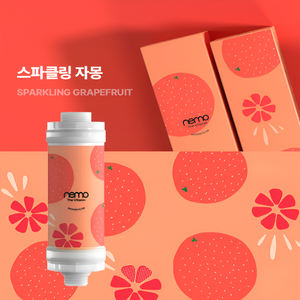 ไส้กรองฝักบัววิตามินกลิ่นเกรปฟรุตสดชื่นจากเกาหลี - Product Image 2